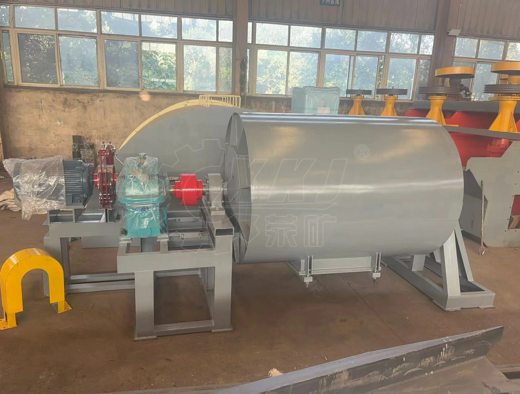 Output 1t per time alumina ceramic lining brick for grinding glass alumina ceramic ball ball mill