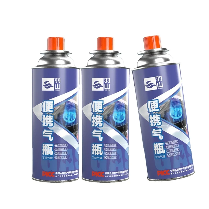 Camping accessories butane gas cylinder refill Butane Fuel Canister For Camping Butane Gas