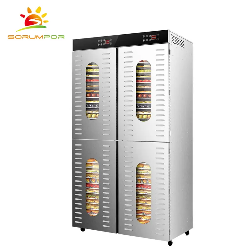 Food Dehydrator Commercial Stainless Steel Dried Beef Jerky Meat Food Fruit Dry Dryer Dehydrate Machine for Sale