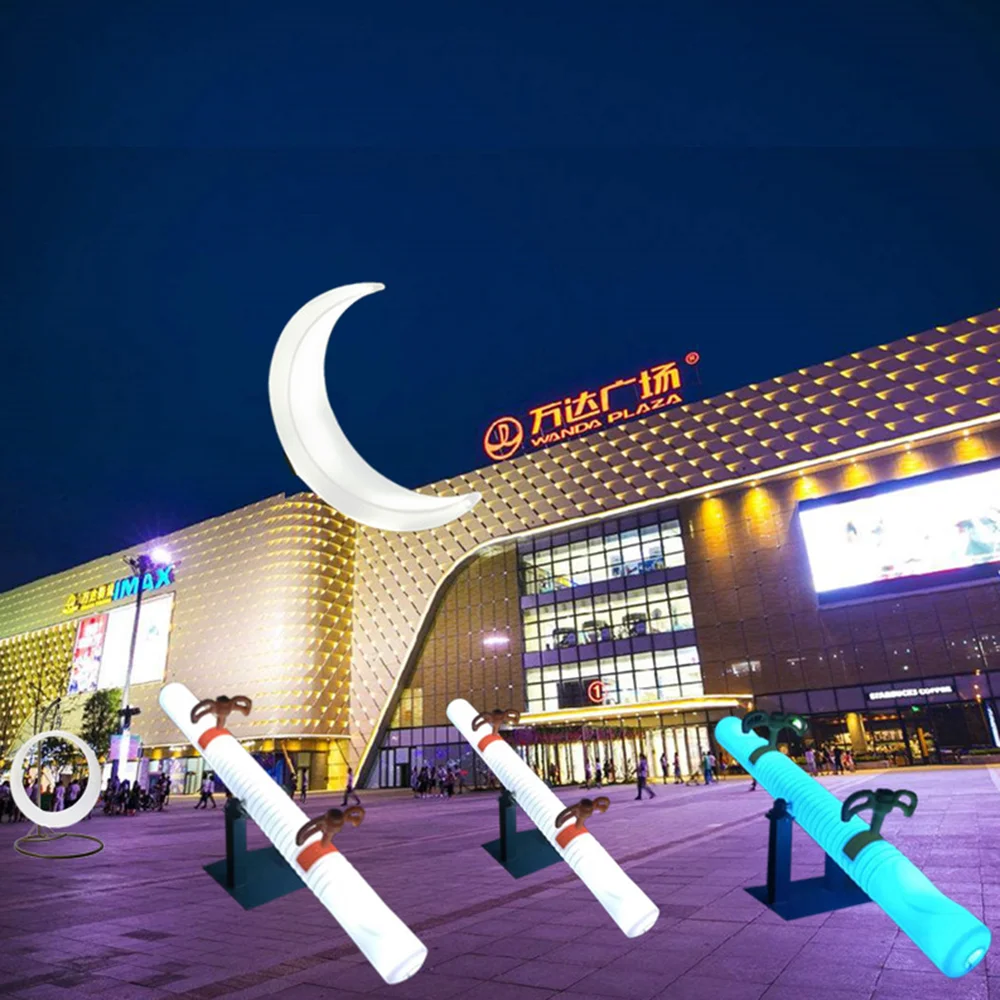 commercial outdoor garden patio kids adult seesaw rgb colors changing teeterboard led see saw illuminated seesaw playground