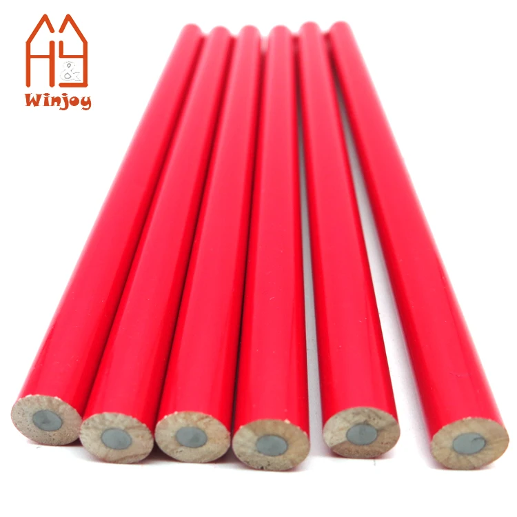 Large pencil diameter 1cm Round 4.0 Black lead printable LOGO Thick pencil beginner pencil factory school and office supplier