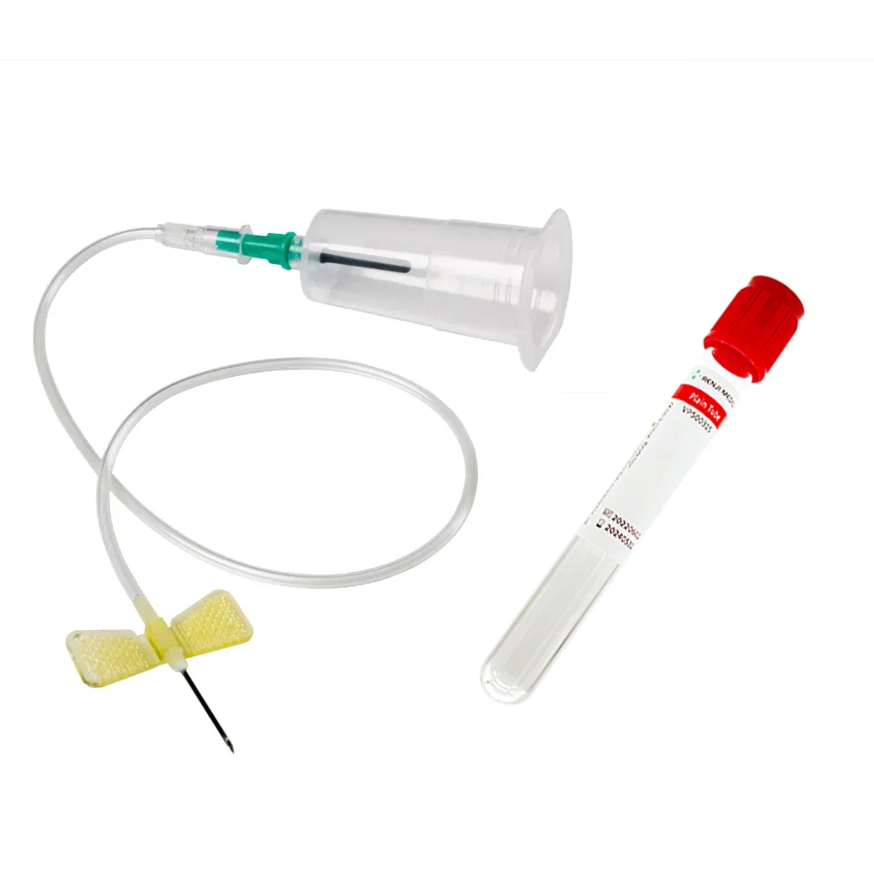 Single use vacutainer vacuum pen blood collection needle for labs hospitals