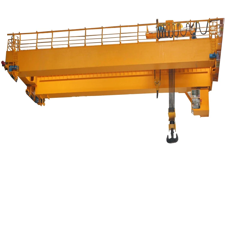 New style machine double girder 40 ton electric trolley overhead crane