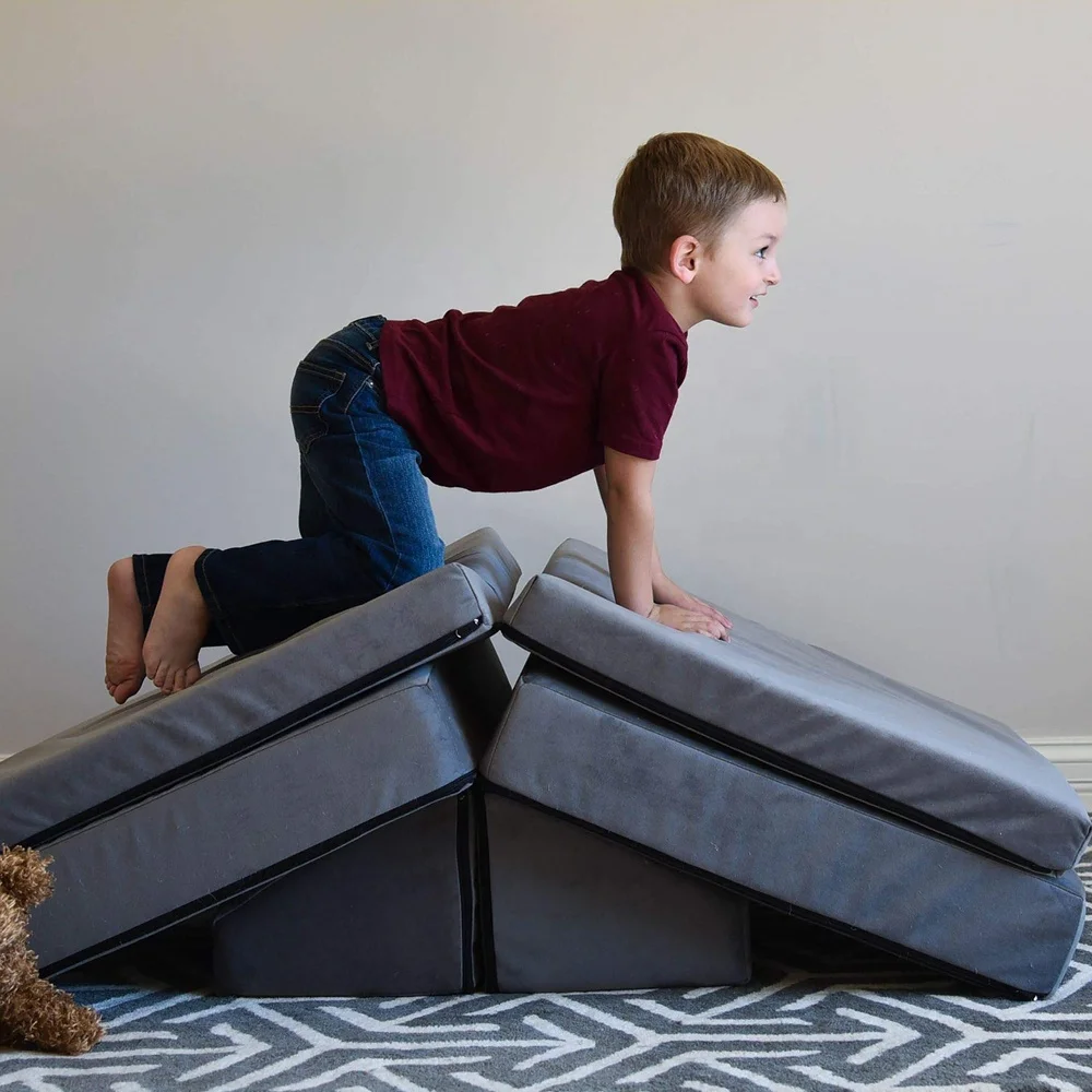 Factory Direct top seller OEM living room sofas nugget kids couch children sofa kids play couch