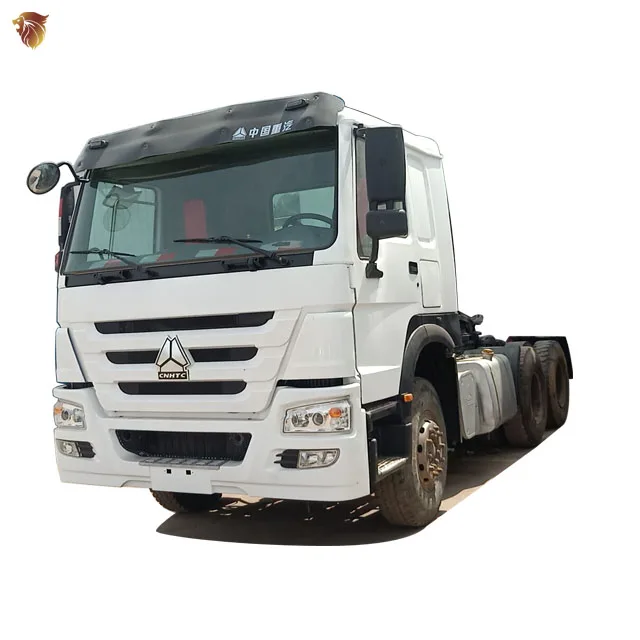 Дизельный двигатель HOWO Prime Mover б/у 10 колёс 6x4 дешевая тягач цена