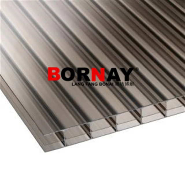 Roofing Sheet Polycarbonate Hollow Sheet Longer Use PC Sheet