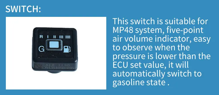  Закон lpg/cng переключатель автомобиля переключения ECU Электрический lpg газовый баллон бутылка MP48 ecu автоматическая система газа на природном
