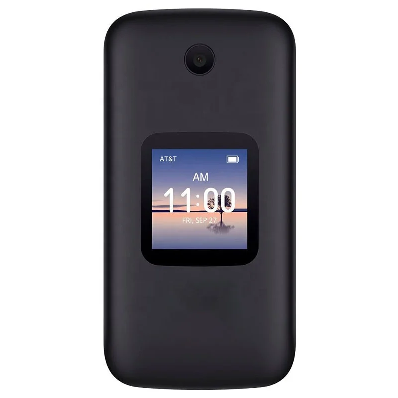 Dual LCD Unlocked Original Refurbished used flip phone for Alcatel Go flip 3 4052Z