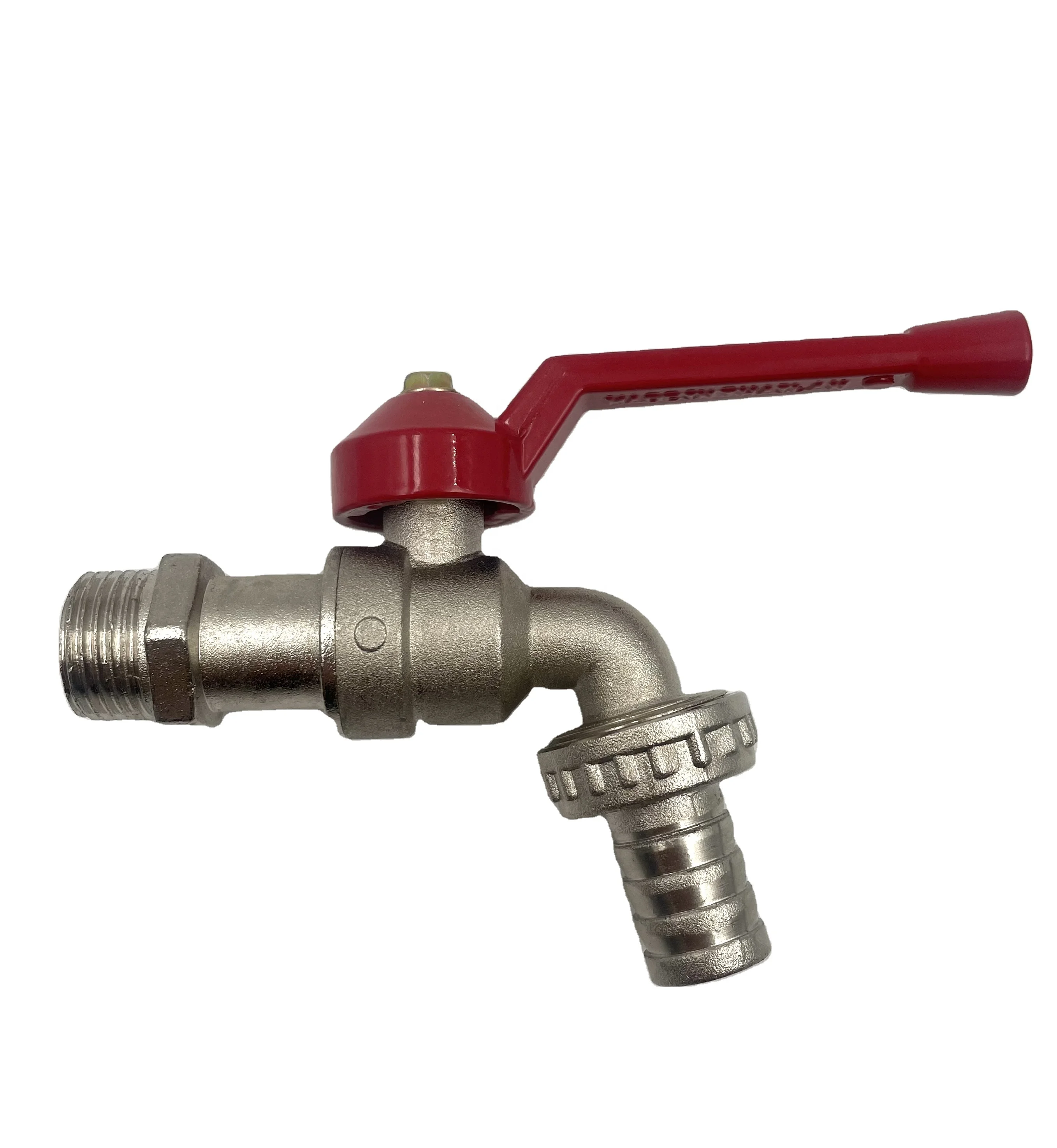 1/2  Garden Bib Tap Faucet  Quick Open Water Bibcock Polished Tap Valve with Long Handle