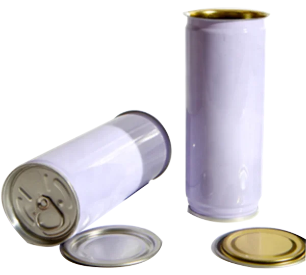 5133# Tinplate Cans 240ml Beverage Metal Tin Can For Mango Juice Fruit Drinks Coffee With Ring Pull Lid