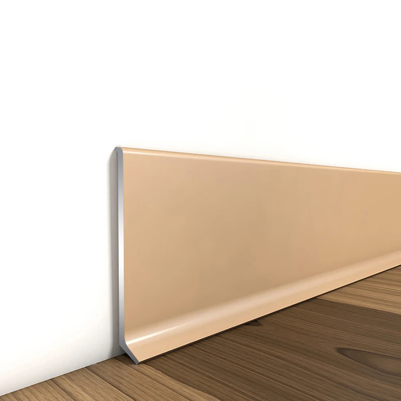 HERO METAL Floor to Wall Tile Trim Aluminum Alloy Skirting Board