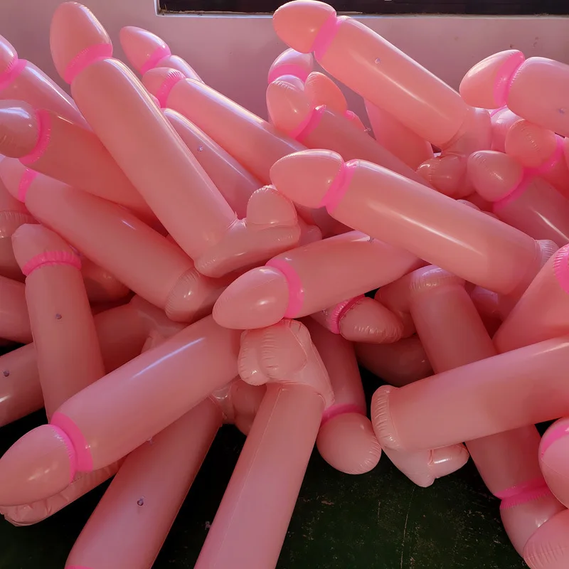 Big Willy Penis Funny Balloon Bachelorette Party Inflatable Penis Ballons Hen Night Adult Hen Party Inflatable Willy Props Y142