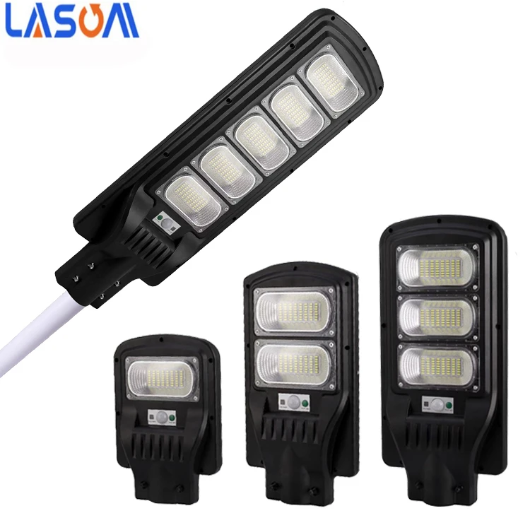 ABS outdoor 6v smd modern high power all in one solar Integrated All In Remote 60W 90W 120W IP65 Outdoor Remote Control