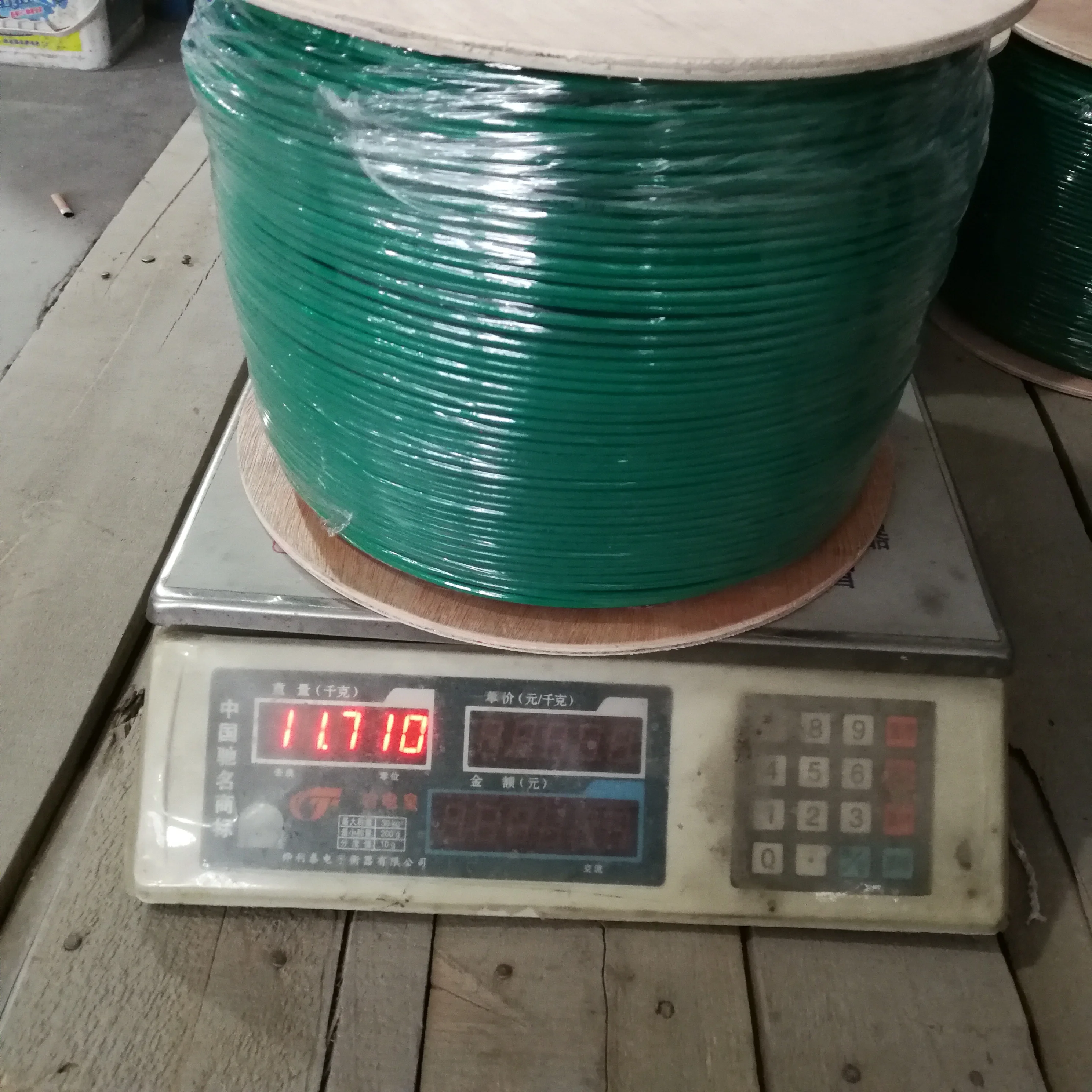 CE Green 2.7mm robotic Lawn Mower Boundary Wire Cable For Garden Automower