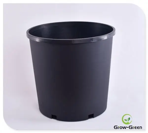 Hydroponics Plastic PE Poly Grow Bag with Bottom Hole Plant Pot Vegetables Nursery Bags Home Garden Accessory