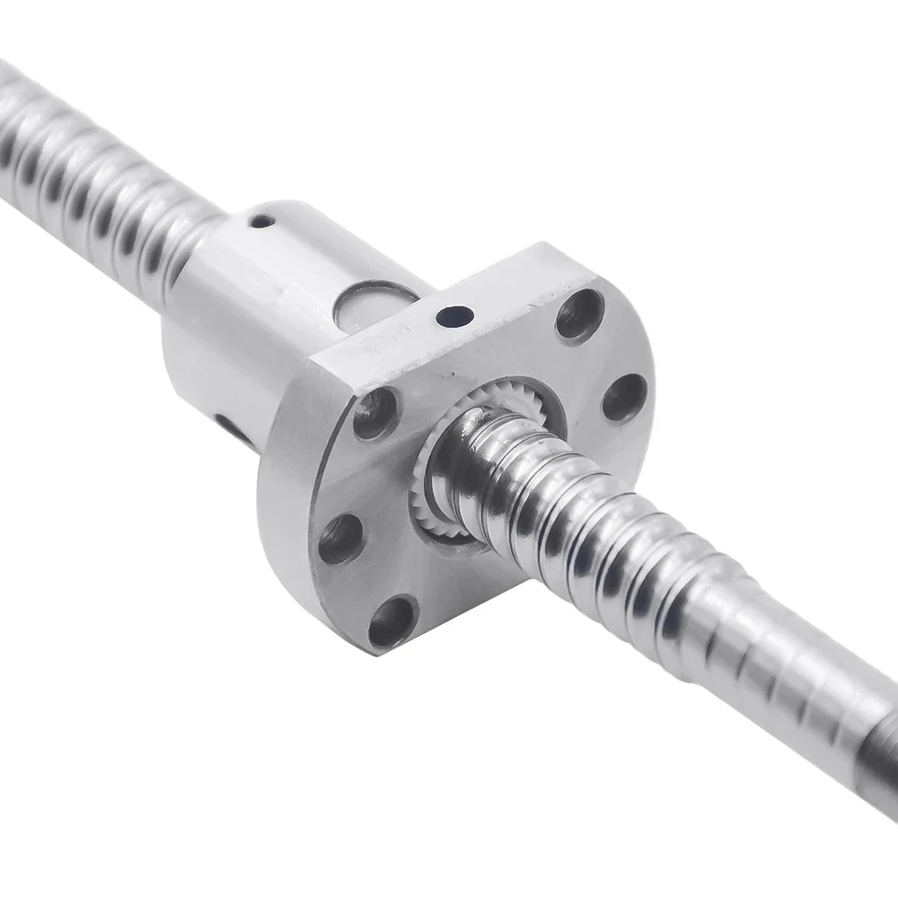 Миниатюрный шариковый винт из стали m10 sfu1002, низкая цена, прецизионный шариковый винт с одной гайкой и линейным приводом C7 для актуато