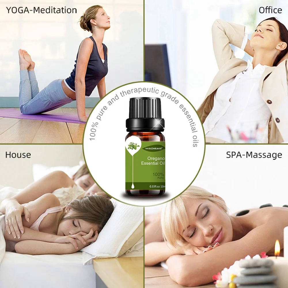 100% Pure Natural Steam Distilled Food Grade Oregano Essential Oil (origanum vulgare) Can support Customized packages