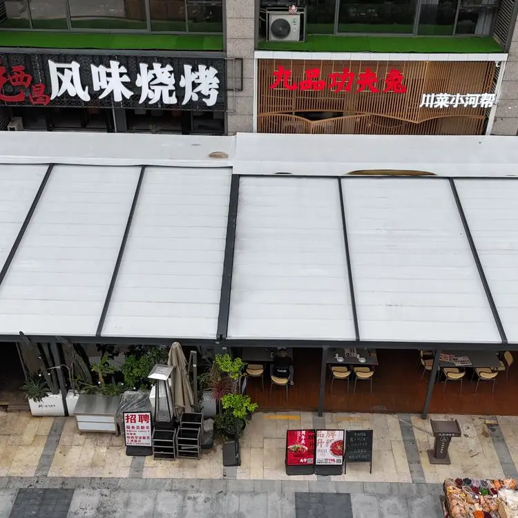 Best price electric full box retractable sun shade awning windproof cassette motorized window door canopy awning outdoor