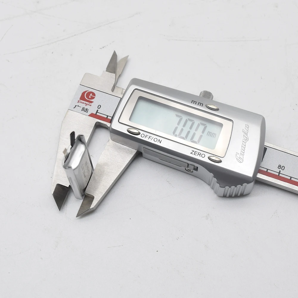 Lithium Polymer Battery Lipo Cell 3.7v 701435 300mah Rechargeable