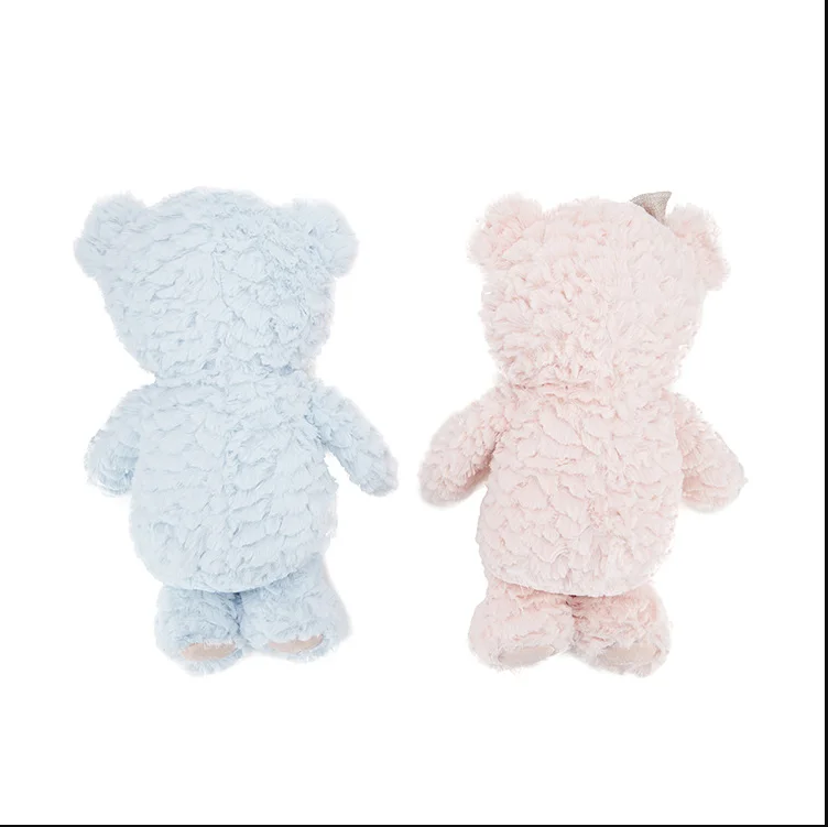 Creative Cute Stuffed Soft Brown Blue Fashion Hot Sale Plush Toy Pink Teddy Bear Carton Doll Girl Gift Hot Sale Plush Toy