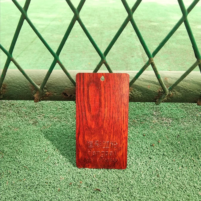 Порошковое покрытие с текстурой древесины для наружной мебели, устойчивое к атмосферным воздействиям, теплопередача