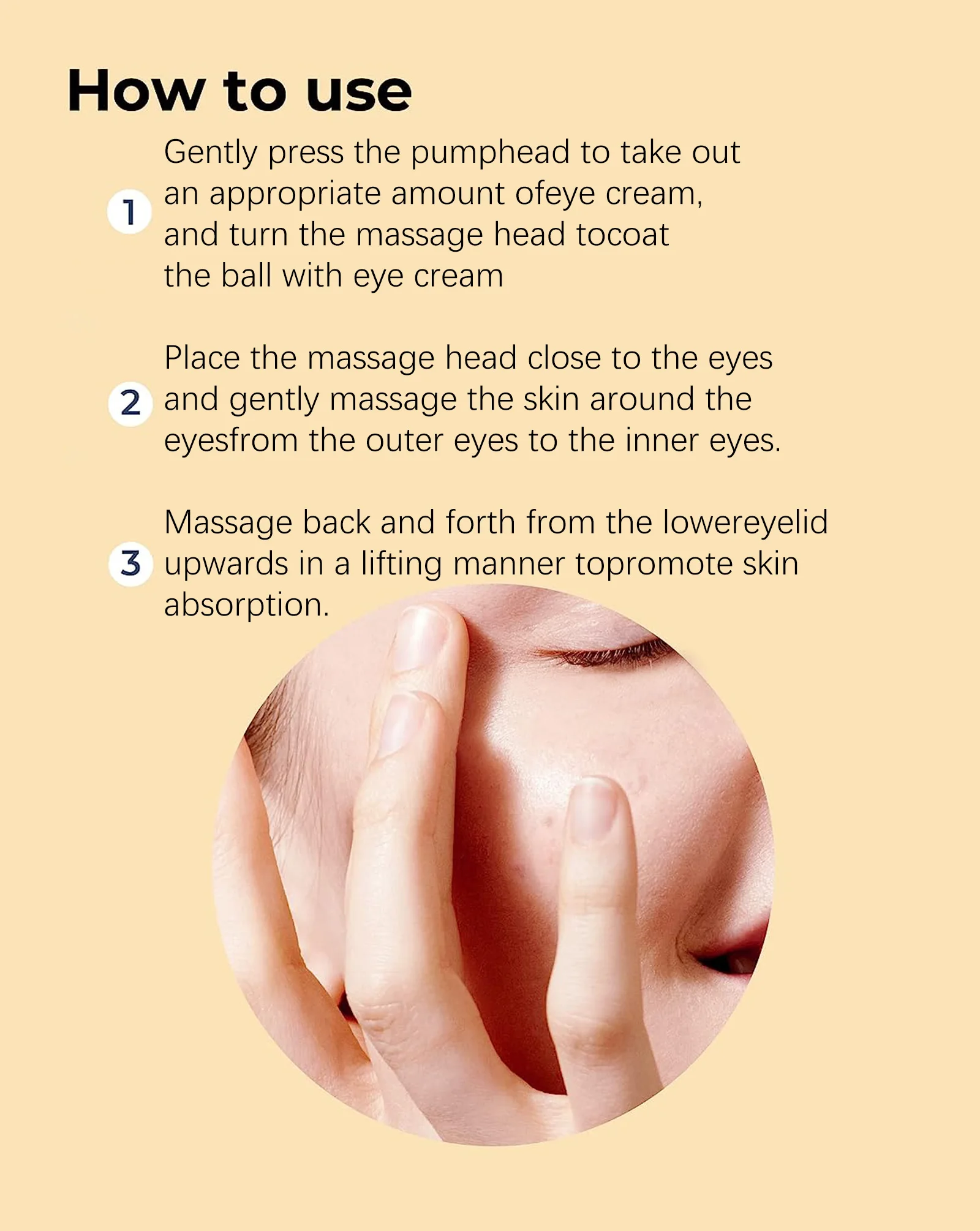 Eye Bag Removal Naturals Anti Aging Cream Dark Circles Under The Eyes Cream Snail Eye Cream