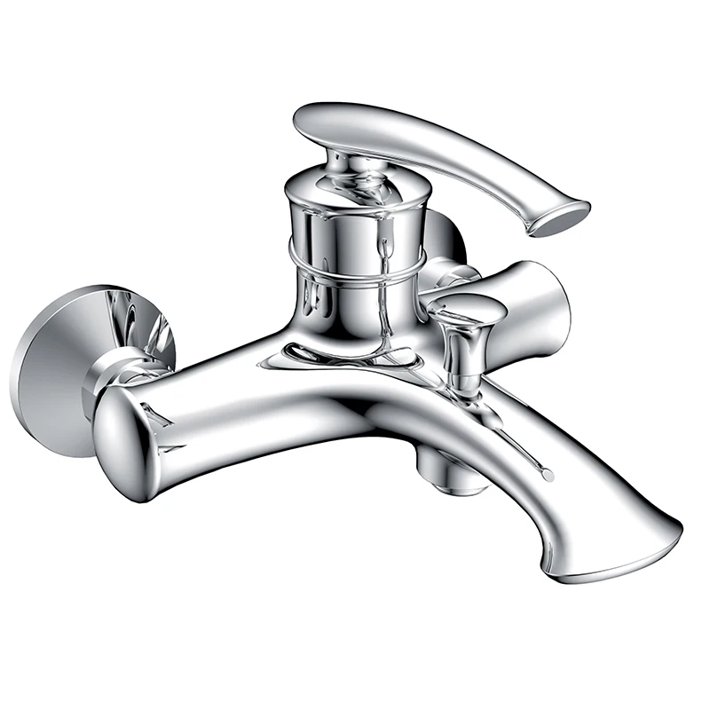 HIMXIER modern cupc bathroom bathtub faucets rose gold bath taps and faucets single handle shower mixer faucet set for sale