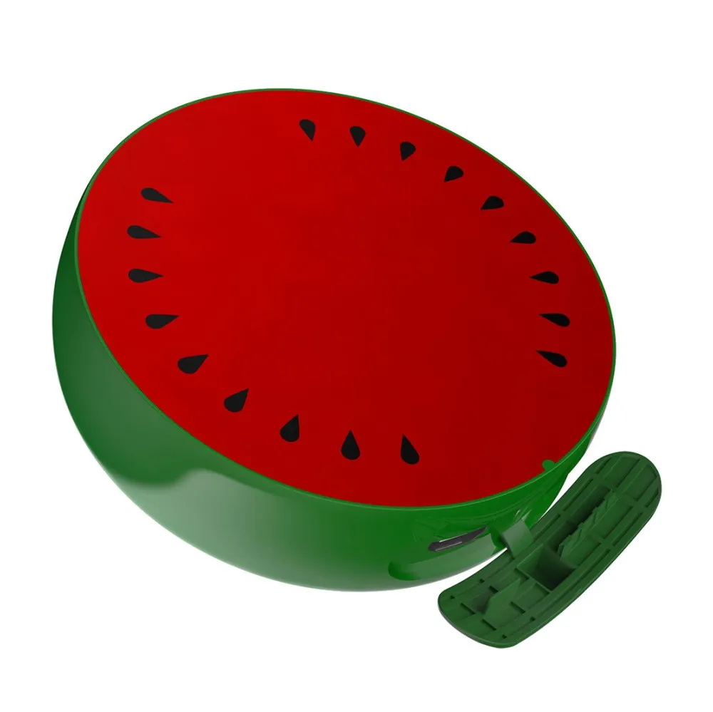 Best gift 3600mAh portable power bank,fashion fruit design mini wallet power bank