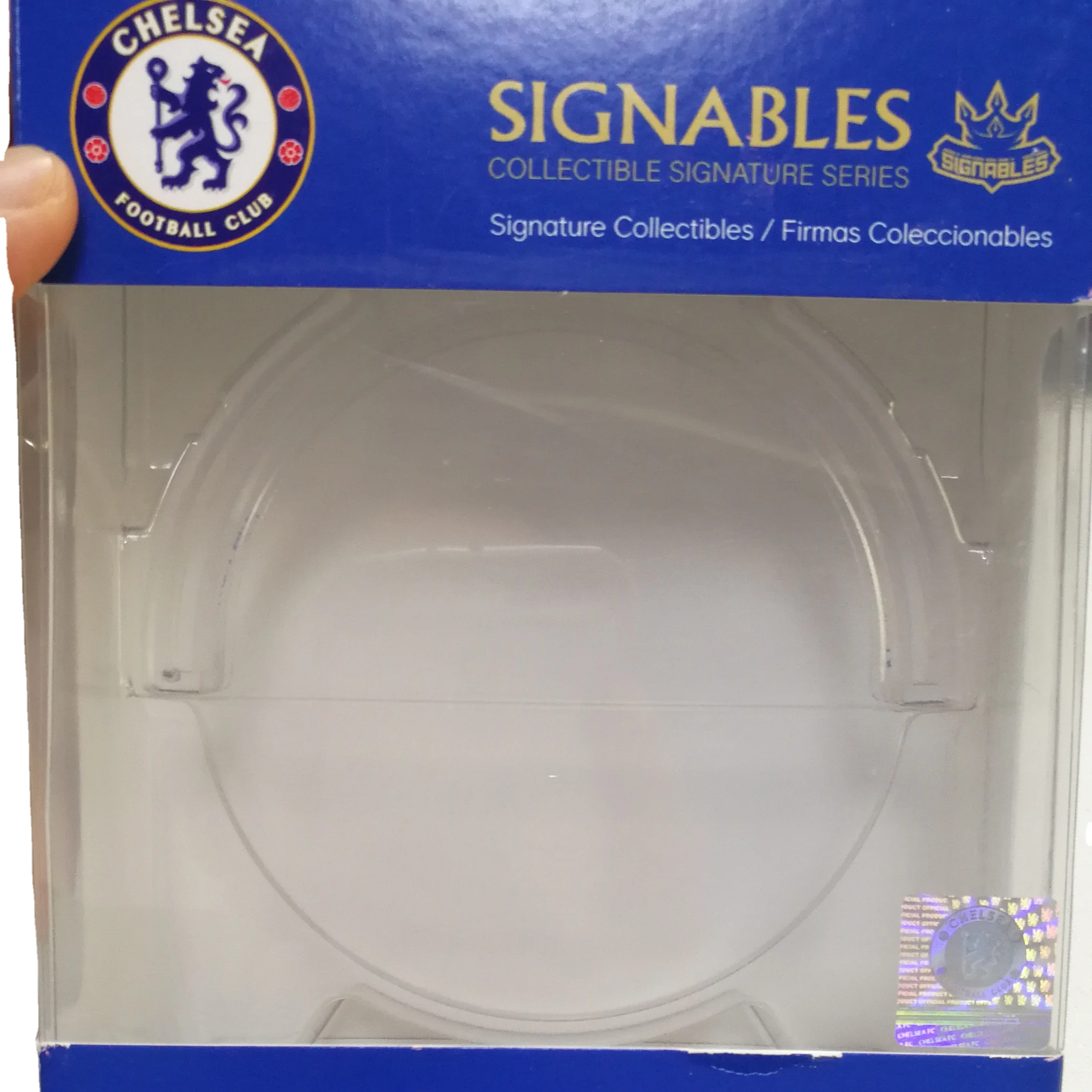 SANJIANG Customized Plastic Sports Memorabilia Printing PET Clear Fold Packaging Box Packed with Pearl Foam