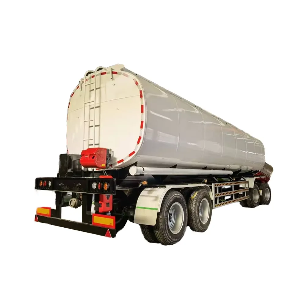 CIMC China 40000 42000 45000 60000 Liters Water Oil Fuel Tanker Semi-Trailer Made of Steel Low Price Sale