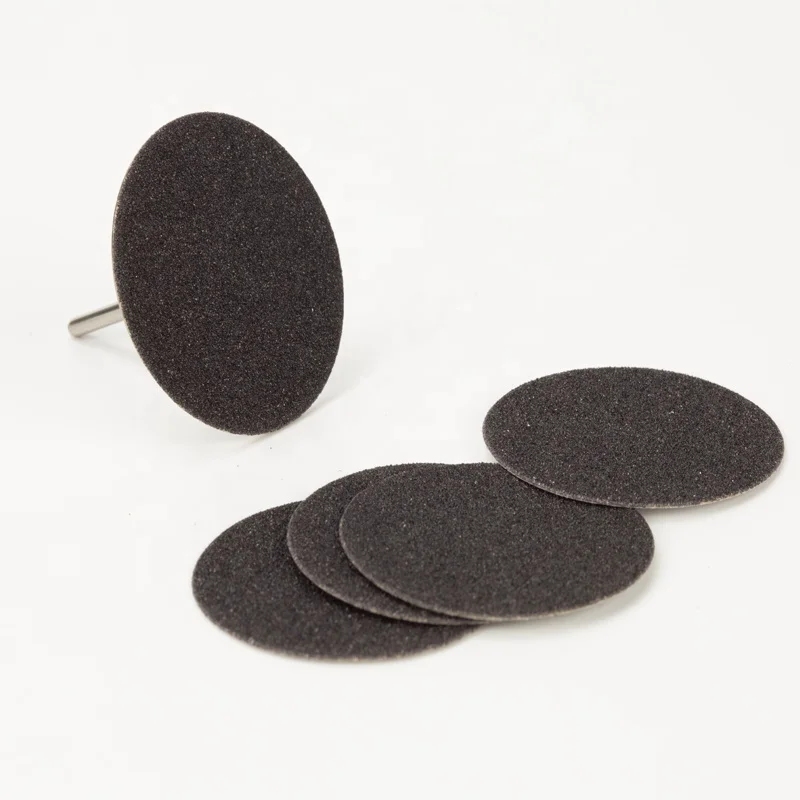 Electric Callus Remover Dia. 15mm 20mm 25mm 35mm Round Sand Paper Sandpaper Disk Nail Pedicure Sanding Disc Holder for Foot File