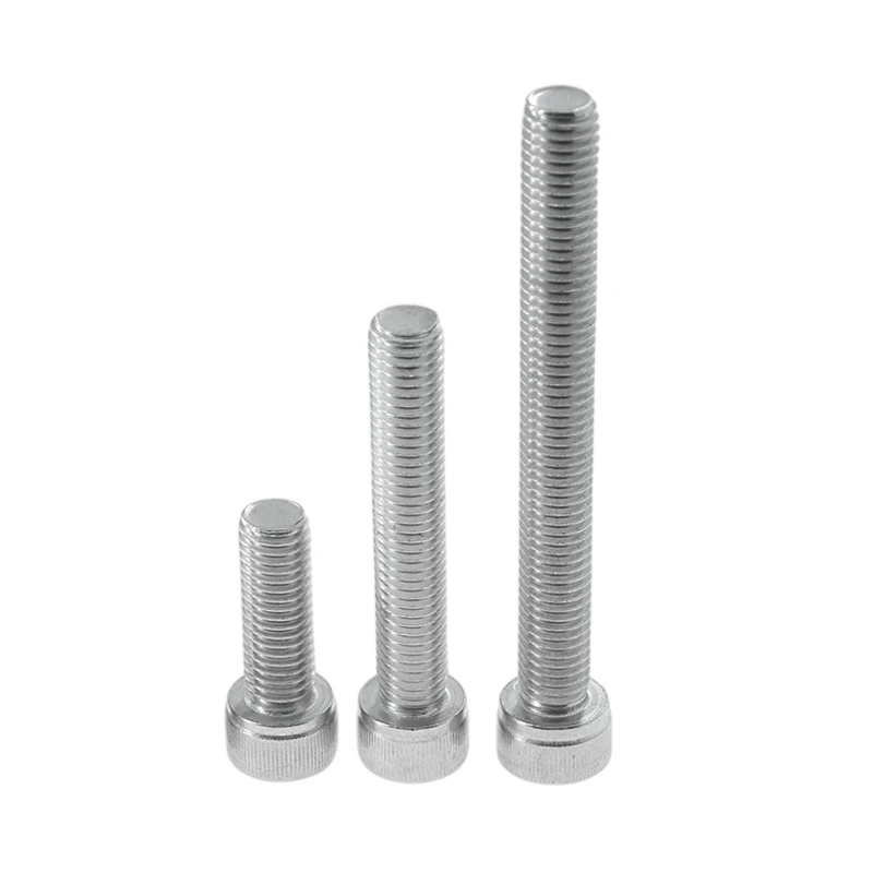 Factory direct sale SS304 stainless steel din 912 hex socket head cap screw 8mm-50mm