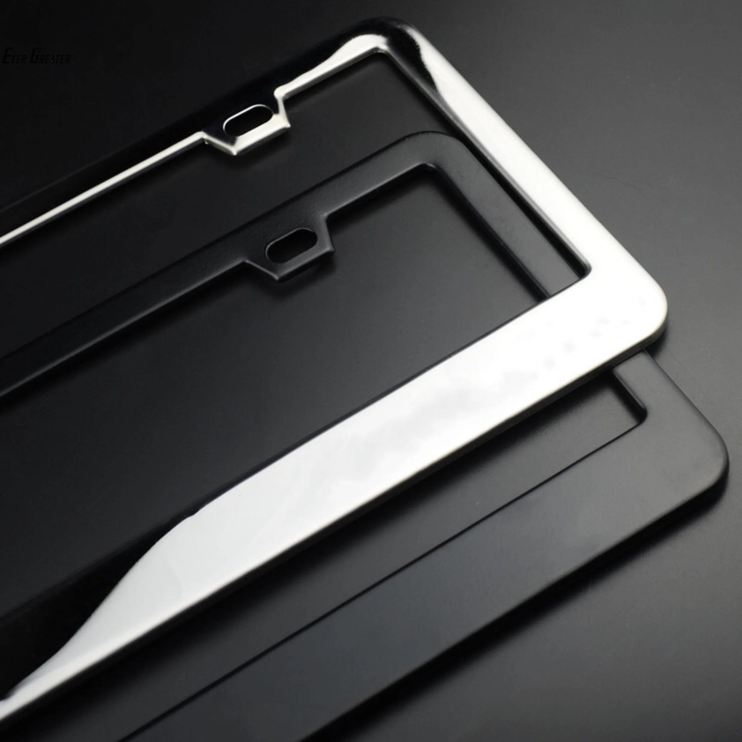  Hot-selling High Quality Custom size Standard US & Canada Customised Plastic/ABS Car License Plate Frame/license plate