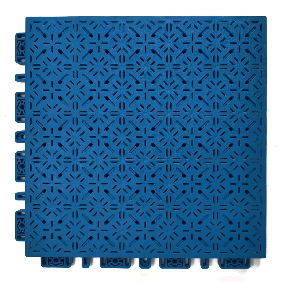 multi-purpose interlocking pp sport court tiles paddle tennis roller skating basketball pp interlocking flooring floor tiles