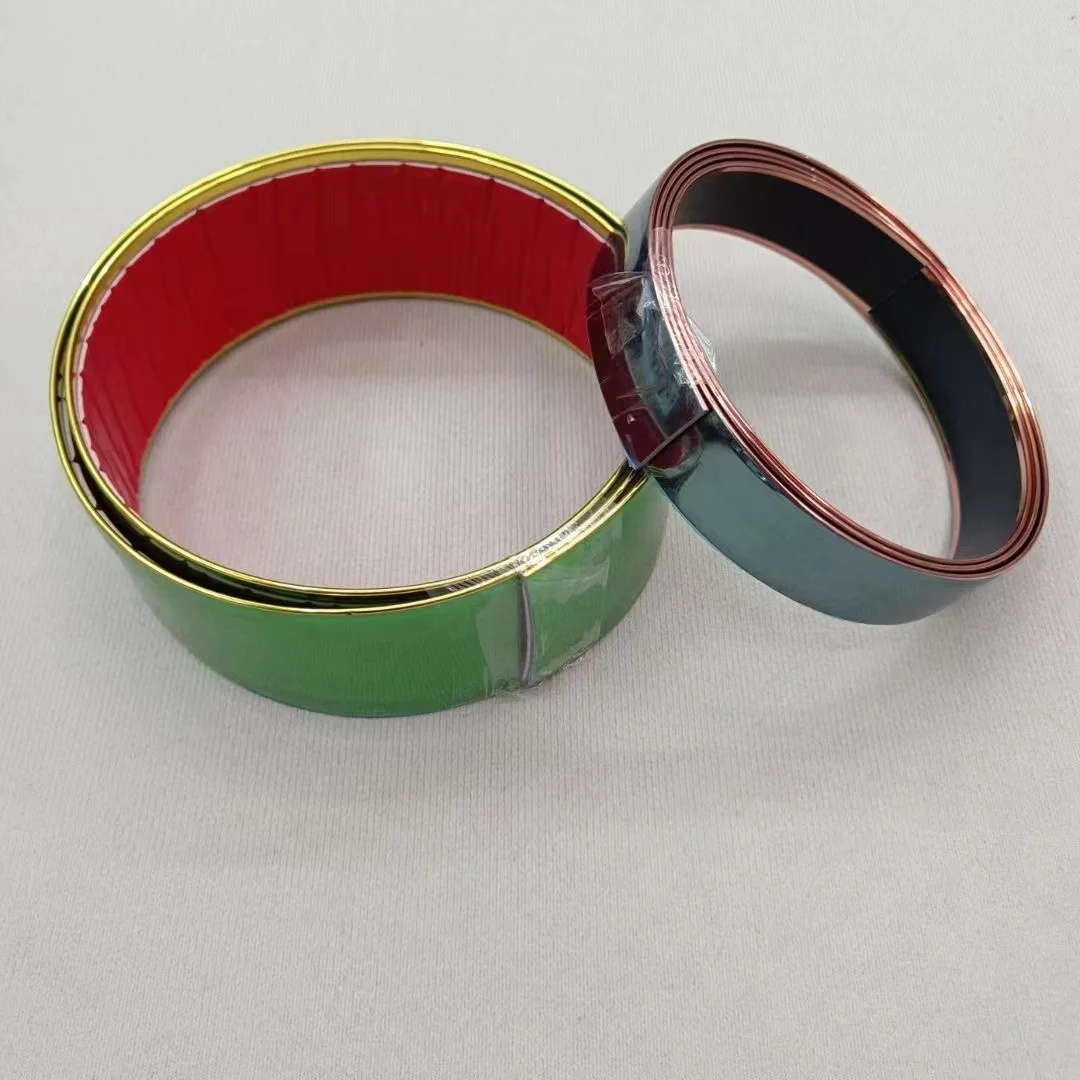 Pvc Sofa Plastic Trim Strips Decorative Strip Edge Banding Gold Silver Decoration Adhesive Tape For Bedroom