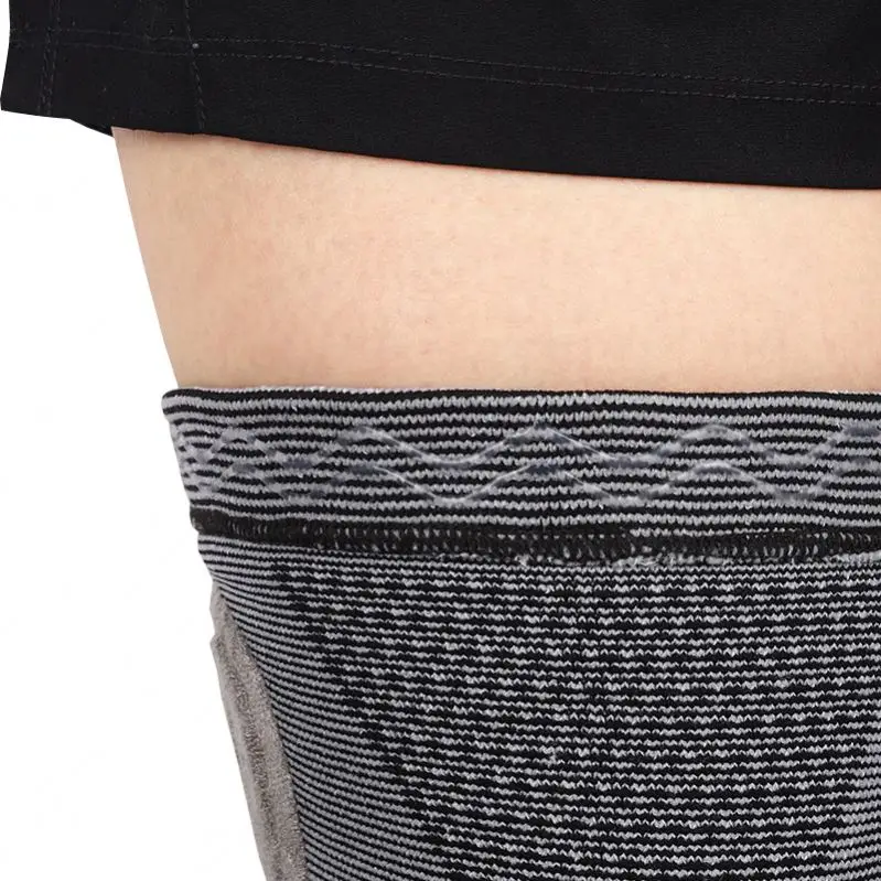 Sports Breathable Knee Sleeve Support Elastic Compression Knee Braces Knee Pad with Silicone Pad