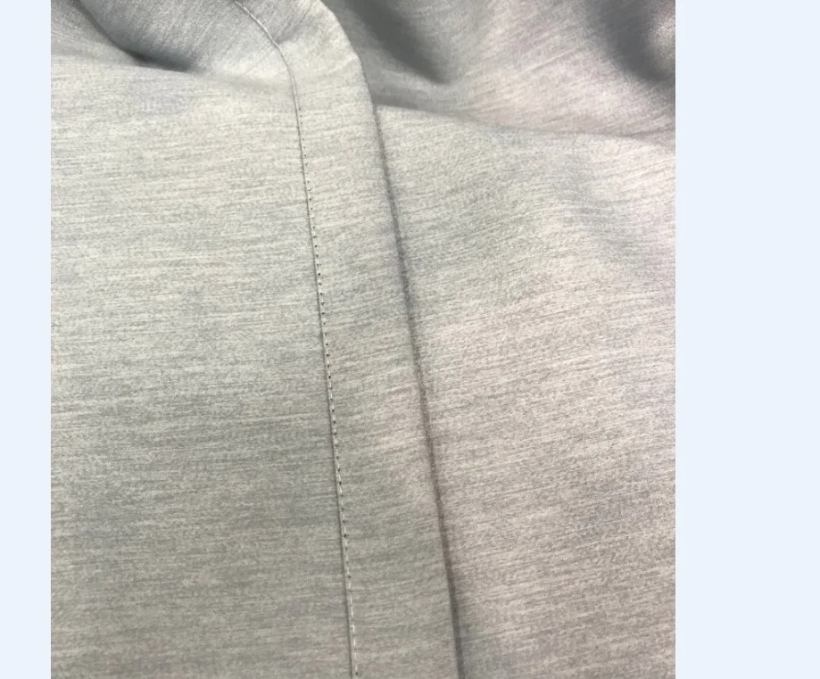 Two Side Same Looking Excellent Blackout 99% Triple Weaving Artwork Black Yarn Curtain Fabric