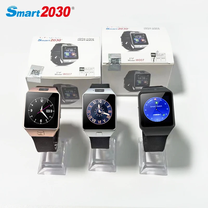 Smart2030 Dz 09 Smart Watch Dz09 With Camera Wrist Smartwatch Support Sim Card W007 B701