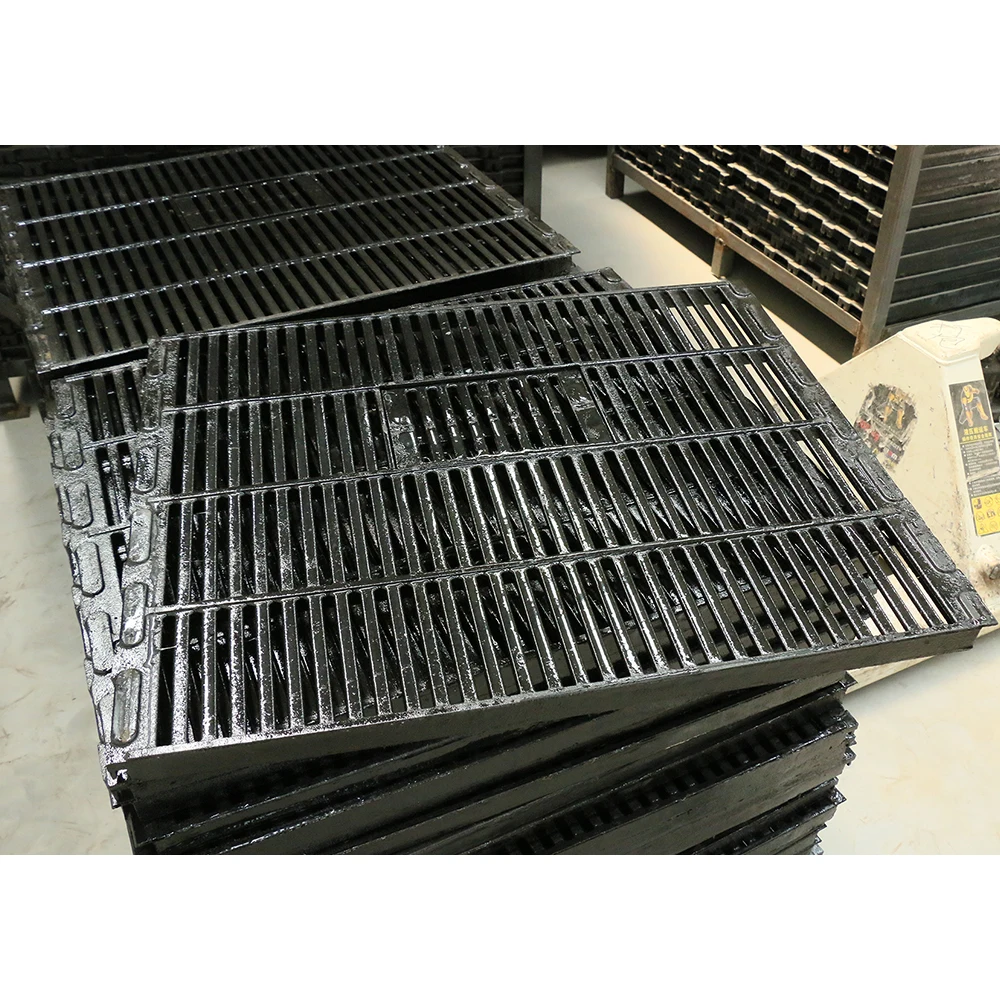 Прочный чугунный пол с гладким зазором