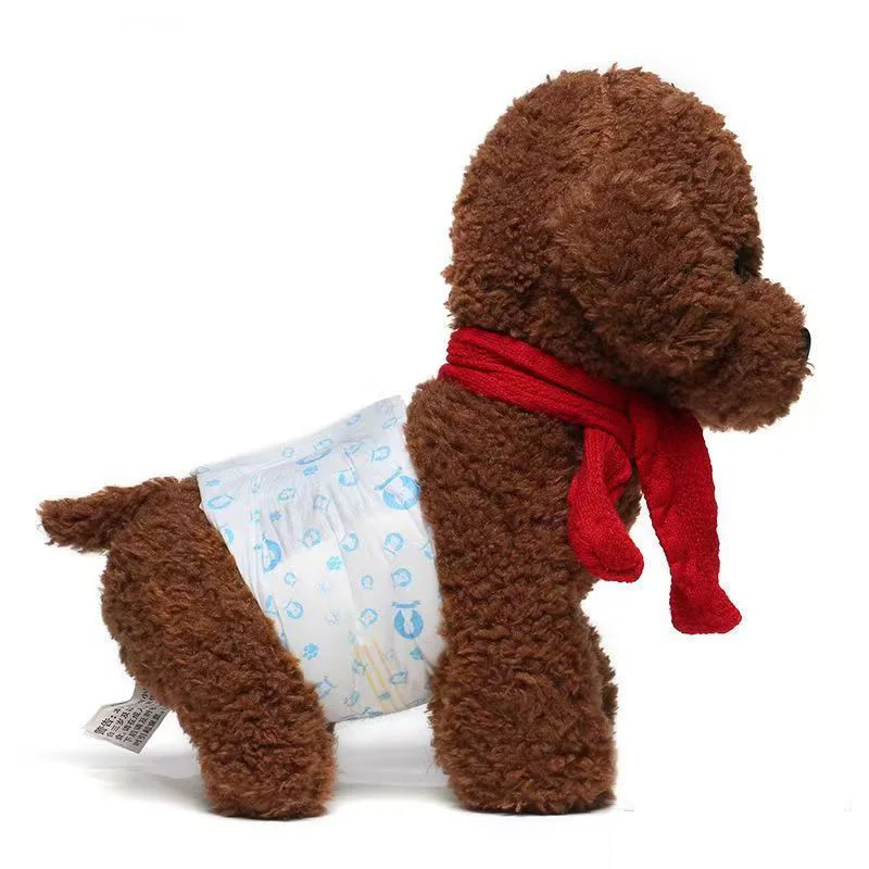 Wholesale Dog Diapers High Absorbent Pet Dog Diapers Disposable Male For Female Male Dog