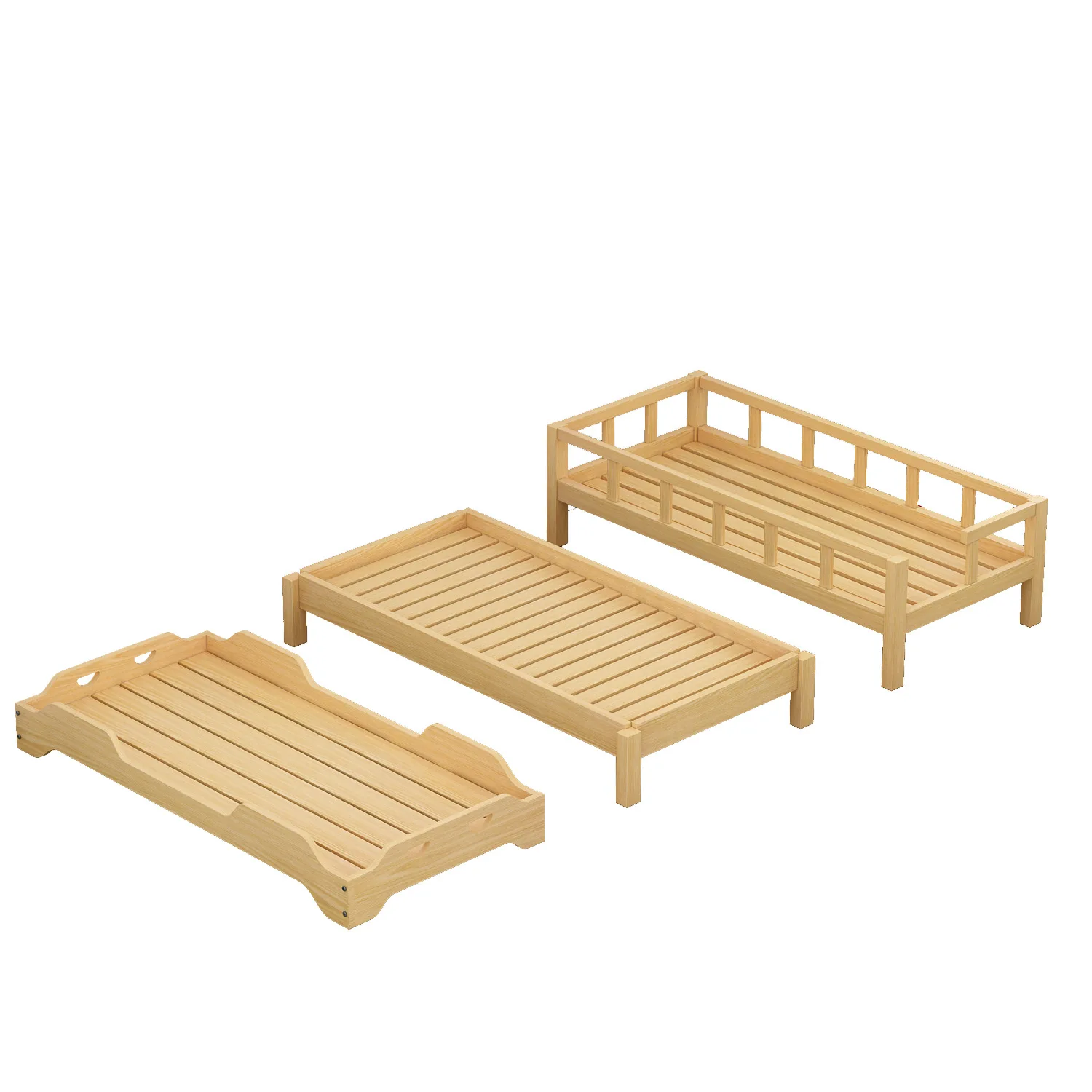 Kindergarten Bedding Small square Stackable Daycare Sleeping Cots Beds for Kids