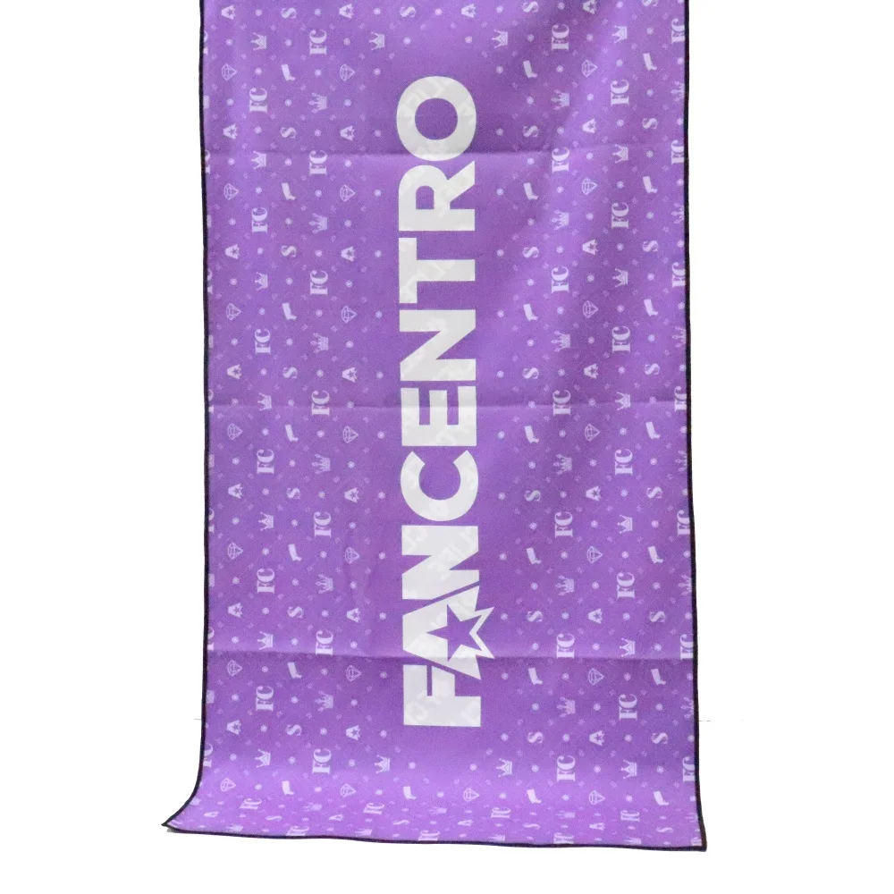 Promotional Customize Double SIde Sublimation Printed Microfiber Sand Free Quicky Dry Beach Towel With Logo