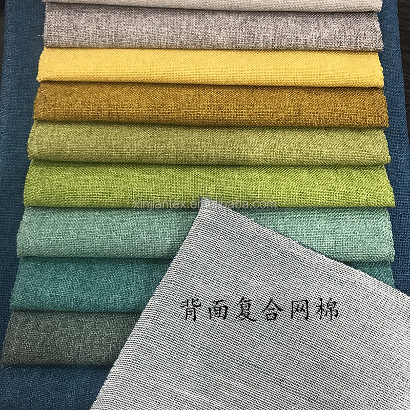 Низкий минимальный заказ, полиэфирная льняная дакроновая ткань