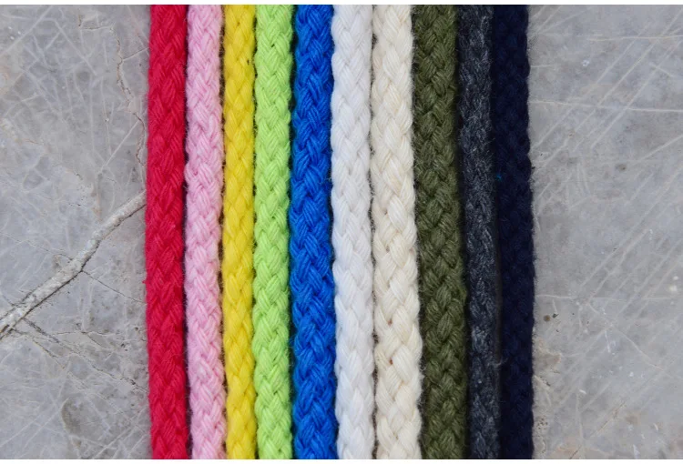 Soft 2mm/100m Colorful Cotton Rope