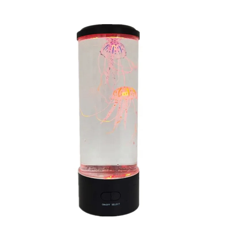Simulation Jellyfish Mood Lava Lamp Luminous Colorful RGB Night Table Lighting Starry Style