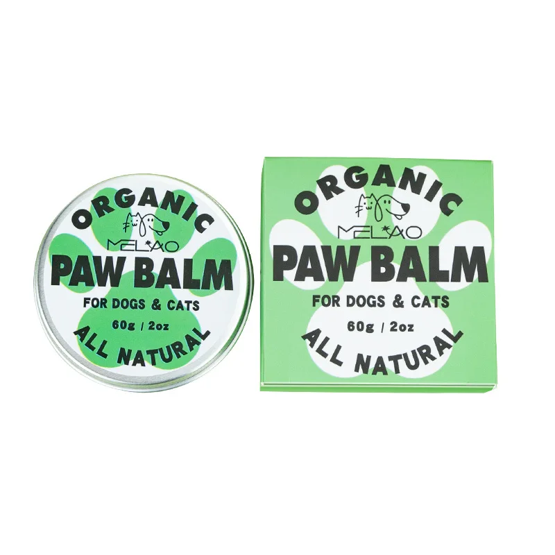 Factory Wholesale Customized Natural Dog Nose and Paw Balm  Moisturizing Prevention Cracked Pet Paw Balm