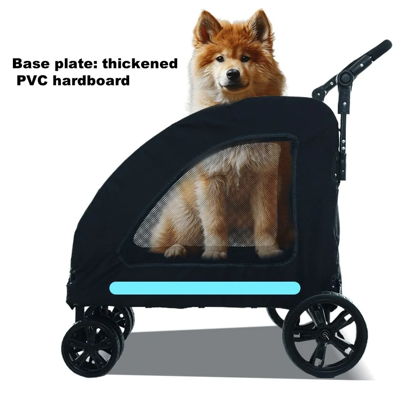 Outdoors Traveling Walk Large Pet Carriers Trolley Large Stroller Jogger Large Pet Stroller for Dogs