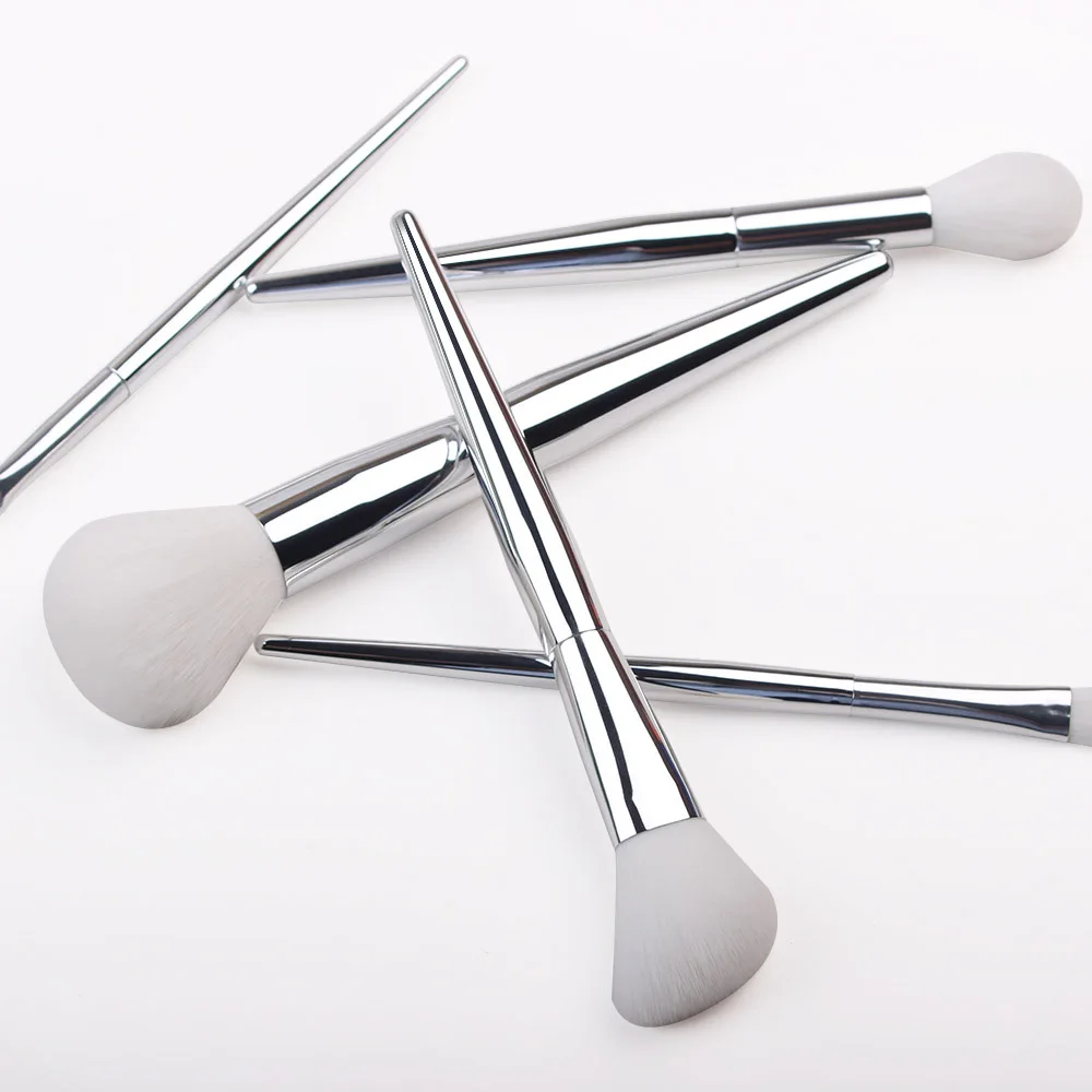 2023 Pure White Vegan Hair Popular Buy Make Up Brushes Picasso Branded Private Logo