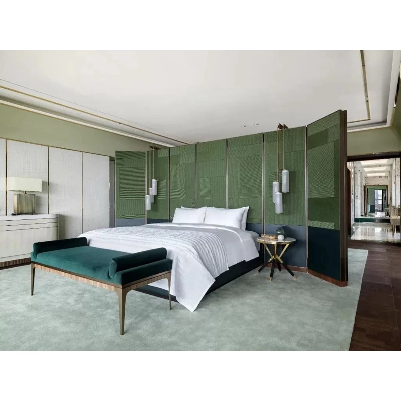 
Guangdong hotel furniture 5 star bedroom set hotel furniture 
