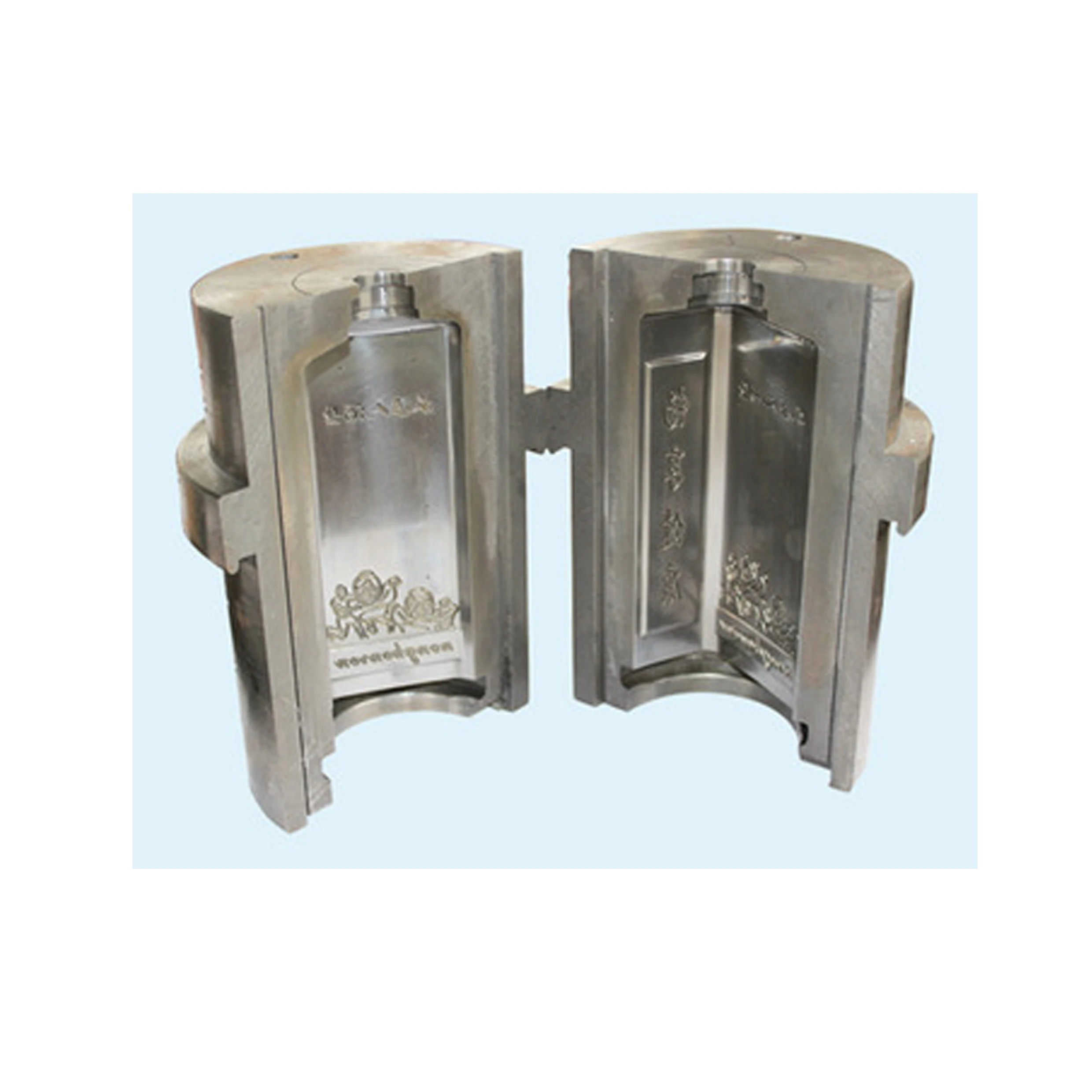 Glass bottle mould customizable